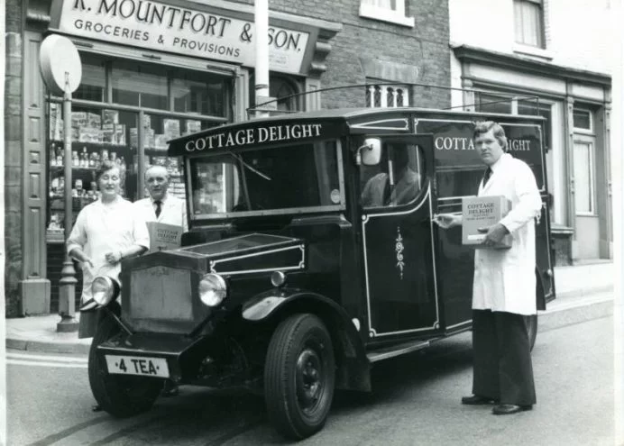 Our journey- old photo of cottage delight